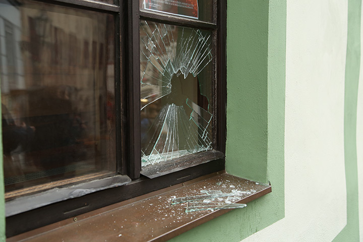 A2B Glass are able to board up broken windows while they are being repaired in Eastcote.